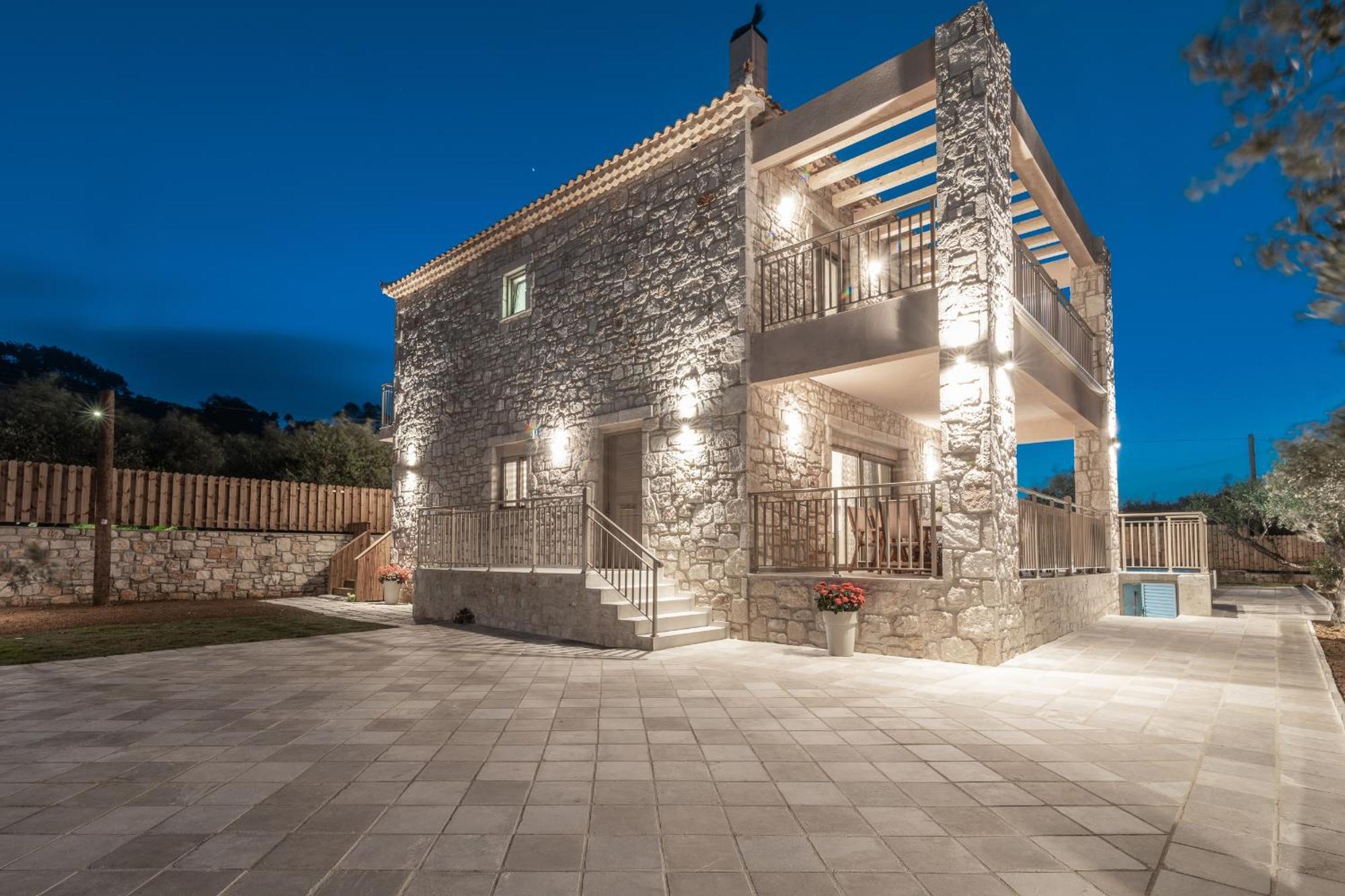 Claudio Stone House Villa Vasilikós Exterior photo